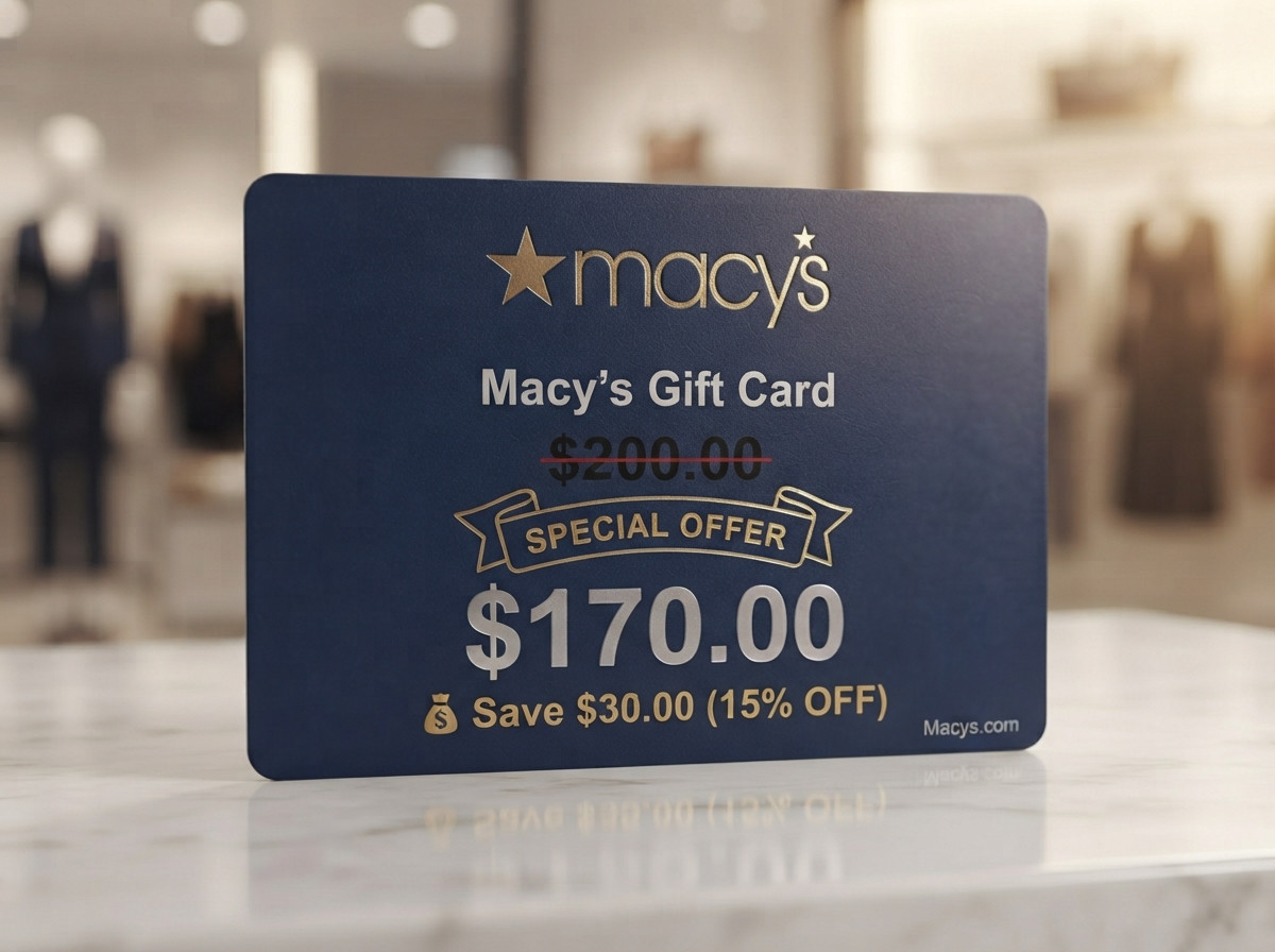 Macy's Gift Card $200