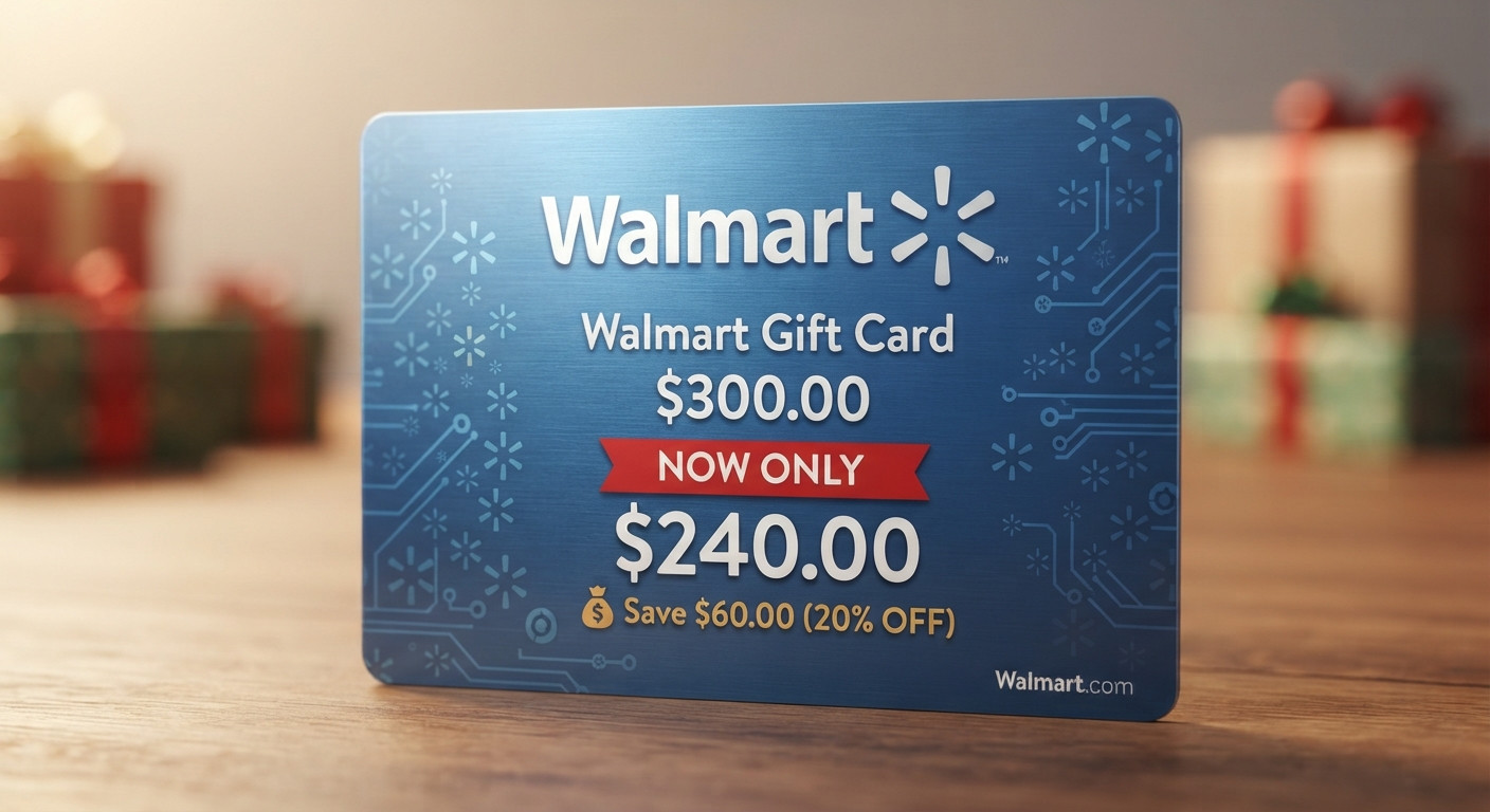 Walmart Gift Card $300